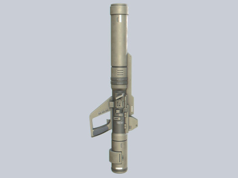 Scifi bazooka 3Dモデル