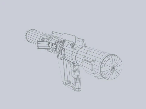 स्किफ़ि बाज़ूका 3D मॉडल