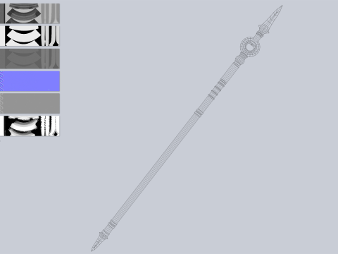 Dark spear 3D Модель