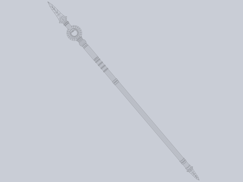 Dark spear 3D Модель