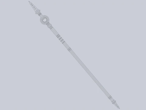 다크 스피어 3D 모델