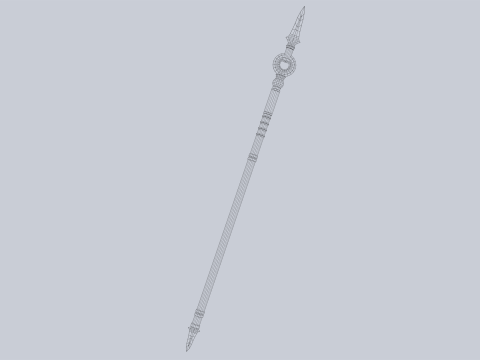 Dark spear 3D Модель