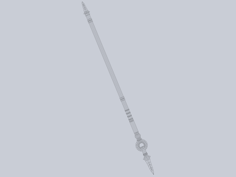 Dark spear 3D Модель