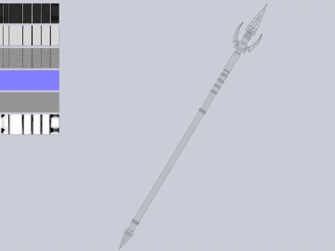 Dark spear 3D Model