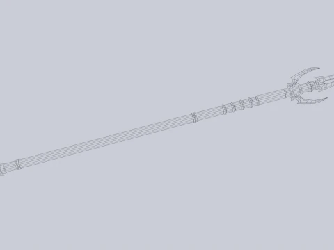 Dark spear 3D Model