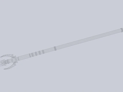 Dark spear 3D Model