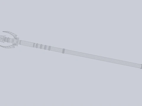 Dark spear 3D Model