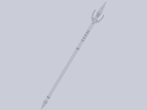 Dark spear 3D Model
