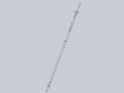 Dark spear Model 3D