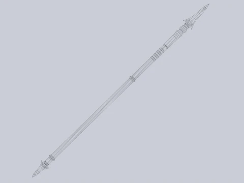 Tombak gelap Model 3D