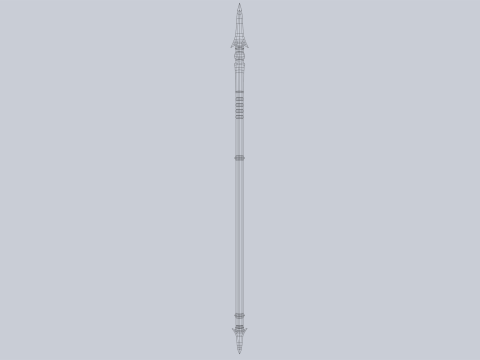 Dark spear Model 3D