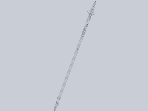 Dark spear Modelo 3D