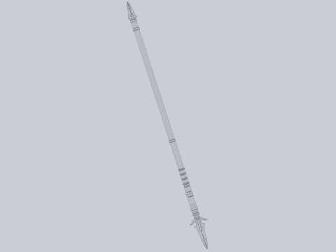Dark spear Modelo 3D