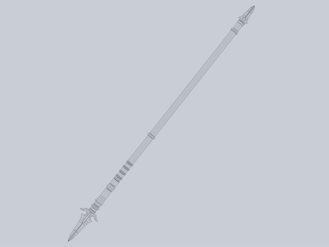 Dark spear Modelo 3D
