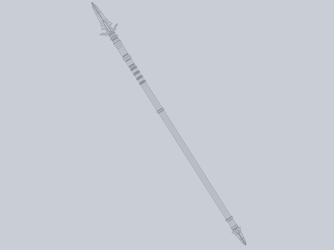 Dark spear Modelo 3D