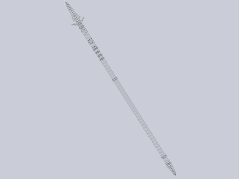 Dark spear 3D Model