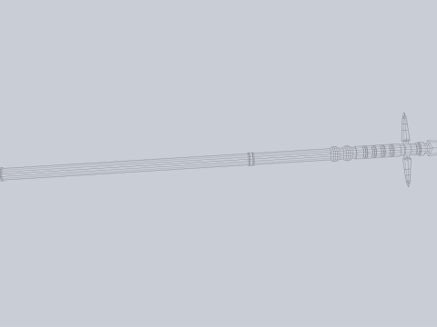 Dark spear 3D मॉडल