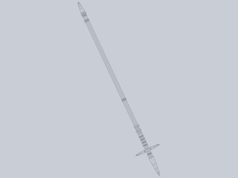 Dark spear 3D मॉडल