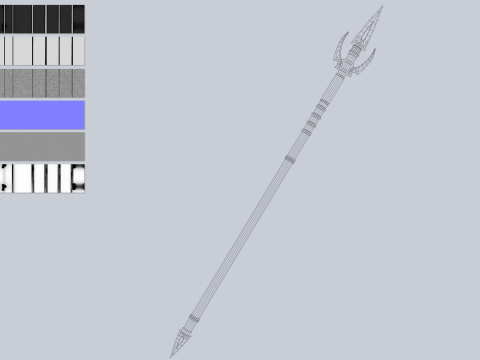 Dark spear collection Modello 3D