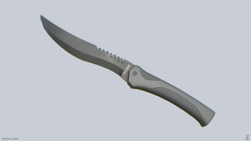 Tactical knife Modèle 3D .c4d .max .obj .3ds .fbx .stl .blend 