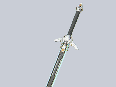 Scifi sword Modello 3D