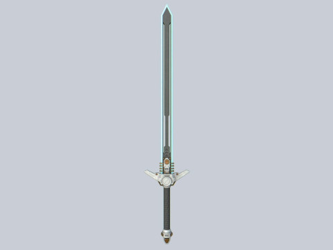 Scifi sword Modello 3D