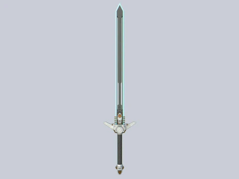 Scifi sword 3D Model