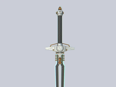 Scifi sword 3D Model