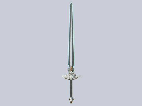 Scifi sword 3D Model