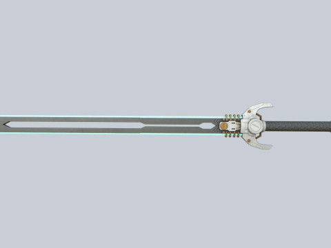 Scifi sword 3D Model