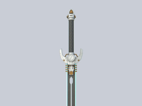 Scifi sword 3D Model