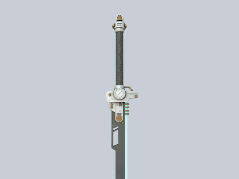 Scifi sword 3D 模型