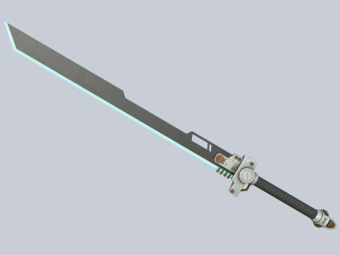 Scifi sword 3D 模型