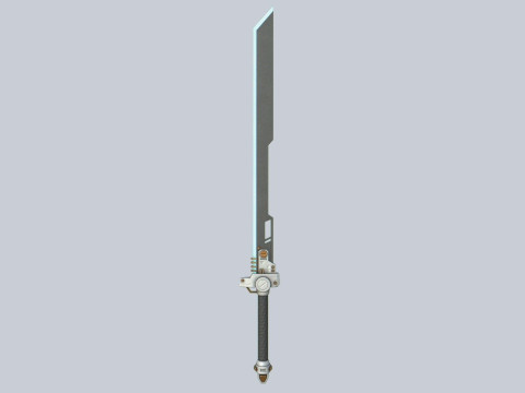 Scifi sword 3D 模型