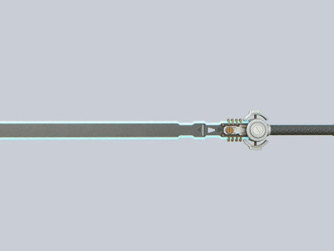 Scifi sword 3D Model