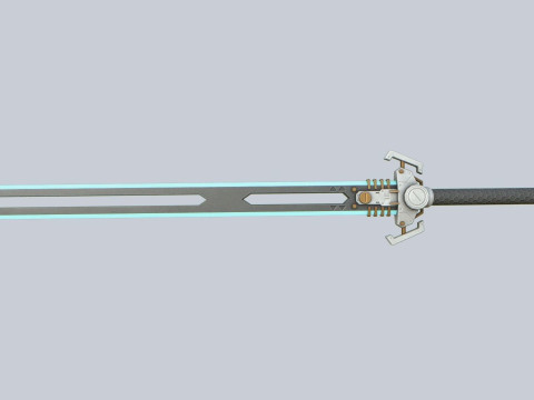 Scifi sword 3D Модель