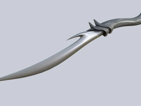 Senjata teknologi alien Model 3D