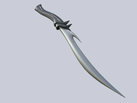 Senjata teknologi alien Model 3D