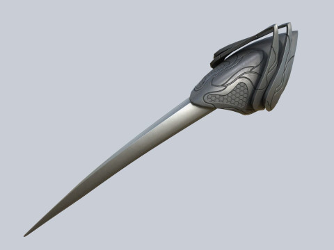 Alien tech weapon Model 3D