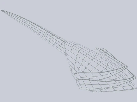 Arme technologique extraterrestre Modèle 3D