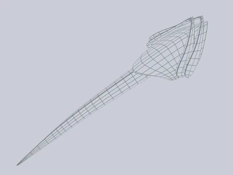 Arme technologique extraterrestre Modèle 3D
