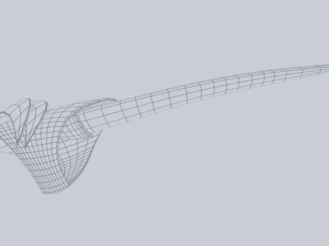 Arme technologique extraterrestre Modèle 3D