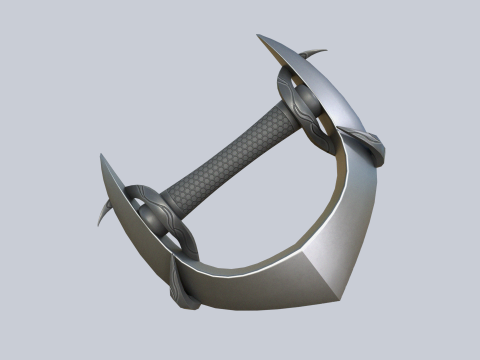 Alien tech weapon Modello 3D