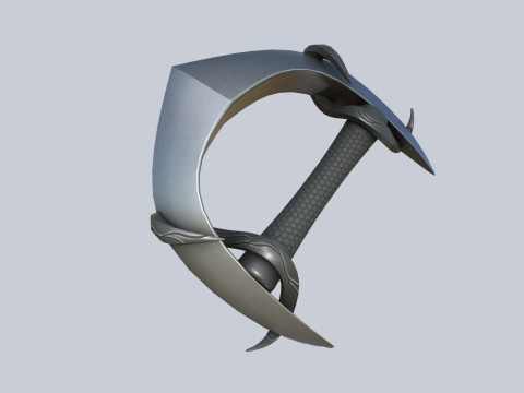 Alien tech weapon 3D Model