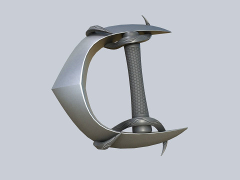 Alien tech weapon 3D Model