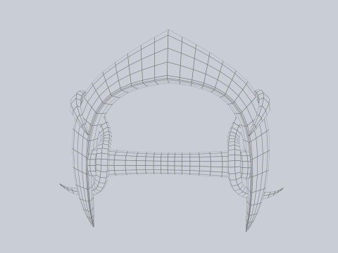 Alien tech weapon 3D Model