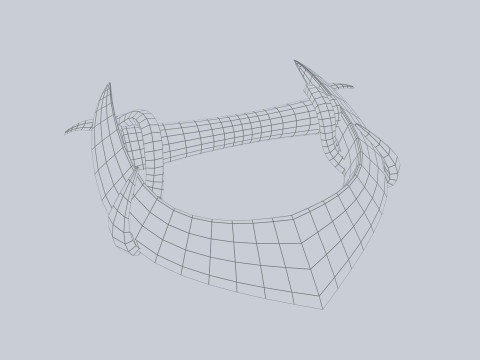 Alien tech weapon 3D Model