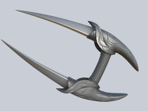 Alien tech weapon Modello 3D