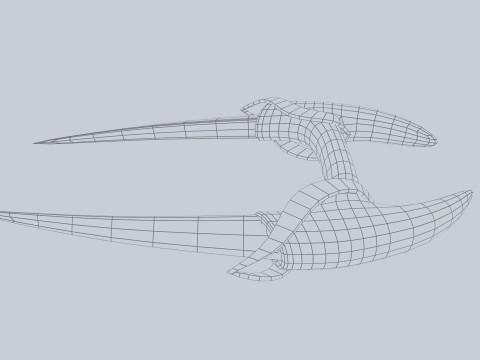 Alien tech weapon 3D Модель