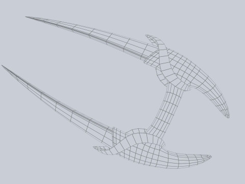 Alien tech weapon 3D Модель
